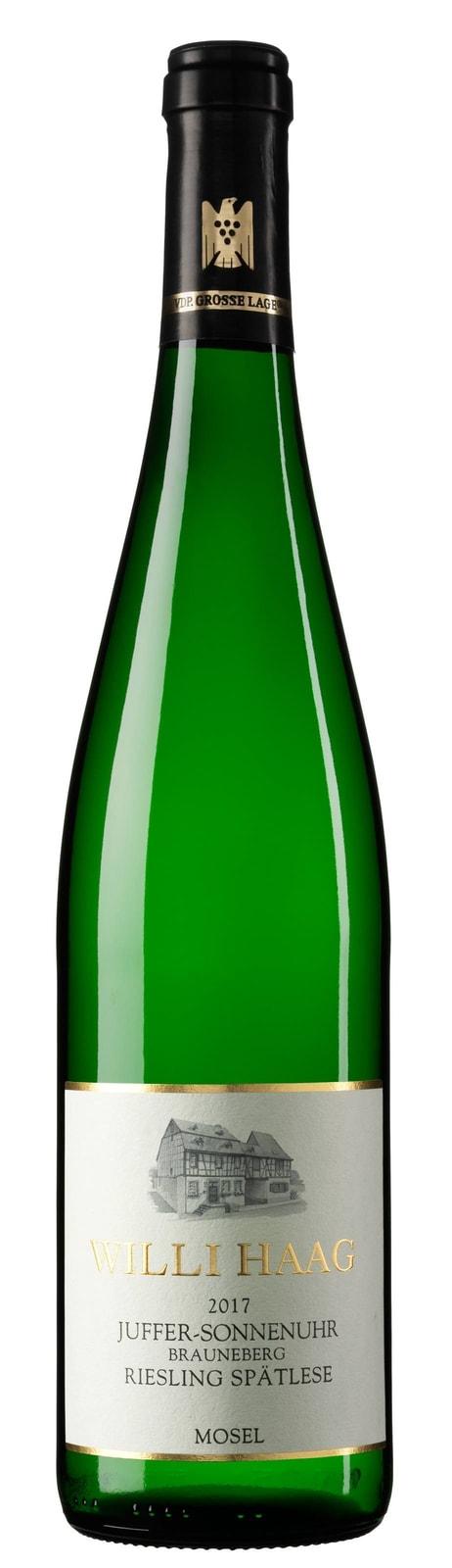 Willi Haag Brauneberger Juffer-Sonnenuhr Riesling Spätlese